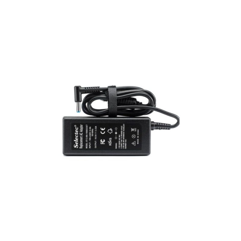 CARGADOR COMPATIBLE PARA LAPTOP HP, 45W AC-HP AZUL, 45W, 19.5V, 45W AC-HP AZUL