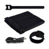 CINCHO SUJA CABLES, BRIDA CON VELCRO REUTLIZABLE 200 PZS