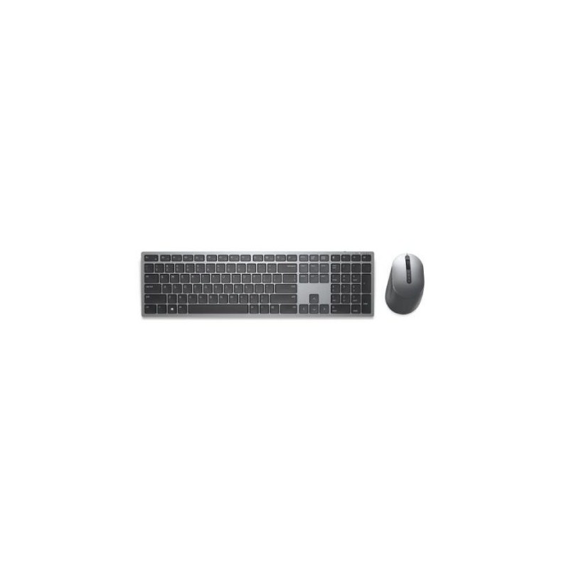 KIT DE TECLADO Y MOUSE DELL KM7321W, INALÁMBRICO, INALÁMBRICO, USB, GRIS (INGLÉS), 580-AJIX