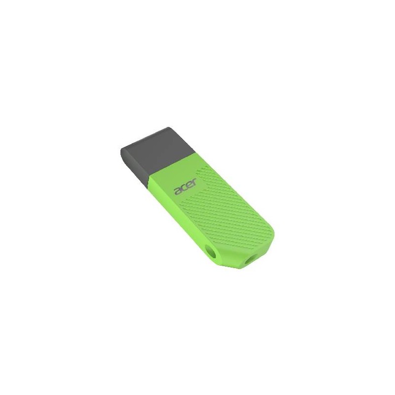 MEMORIA USB ACER UP300, 256GB, USB A 3.2, LECTURA 120MB/S, ESCRITURA 100 MB/S, VERDE, BL.9BWWA.560