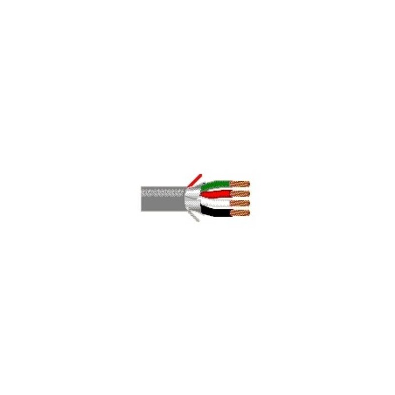 BELDEN BOBINA DE CABLE BLINDADO 4C/22W, 305 METROS, GRIS, 5502FE 0081000