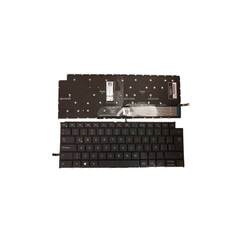 REPUESTO TECLADO DELL LATITUDE 3320 3420 VOSTRO 5310 5320 5410 LUZ, ESPAÑOL