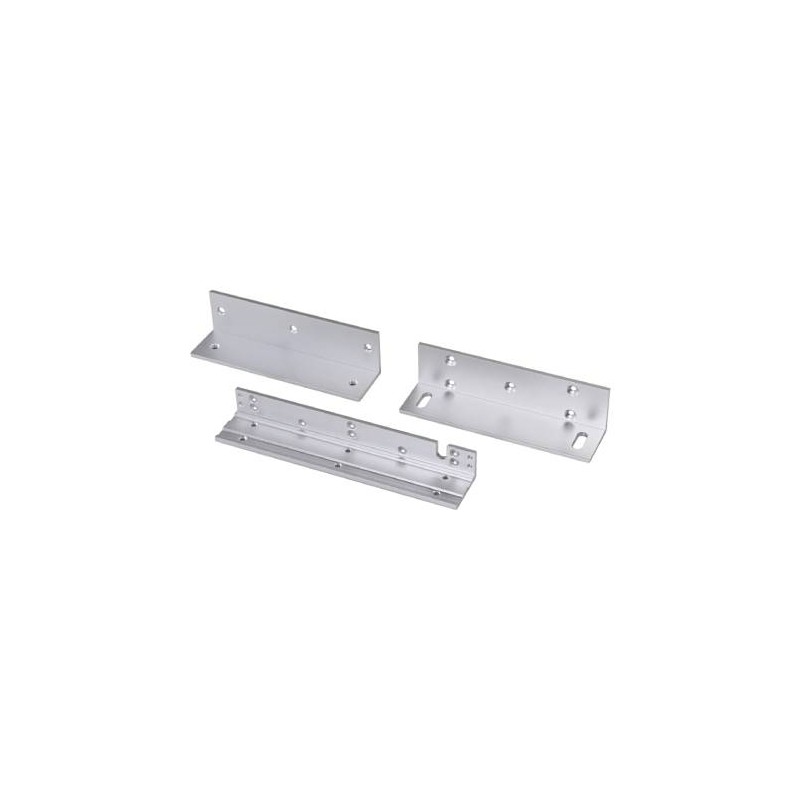 KIT DE MONTAJES Z Y L PARA CERRADURA MAGNÉTICA HIKVISION, COMPATIBLE CON DS-K4H258S, USO EN PUERTA DE MADERA Y METAL, DS-K4H258-