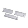 KIT DE MONTAJES Z Y L PARA CERRADURA MAGNÉTICA HIKVISION, COMPATIBLE CON DS-K4H258S, USO EN PUERTA DE MADERA Y METAL, DS-K4H258-