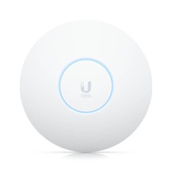 ACCESS POINT UBIQUITI NETWORKS DE BANDA TRIPLE U6-ENTERPRISE, 4800 GBIT/S, 1X RJ-45, 2.4/5/6GHZ, ANTENA DE 6DBI – NO INCLUYE ADA