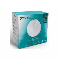 ROUTER TP-LINK ETHERNET DE BANDA DUAL AC1300 DECO M5 CON WI-FI MESH, 1300MBIT/S, 2X RJ-45, 2.4/5GHZ ANTIVIRUS INTEGRADO