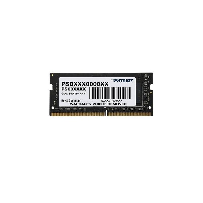 MEMORIA RAM PATRIOT SIGNATURE DDR4, 2400MHZ, 16GB, NON-ECC, CL17, SO-DIMM, PSD416G240081S