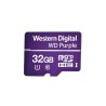 MEMORIA MICROSD DE 32GB PURPLE, ESPECIALIZADA PARA VIDEOVIGILANCIA, 10 VECES MAYOR DURACIÓN, 3 AÑOS DE GARANTIA, WD32MSD