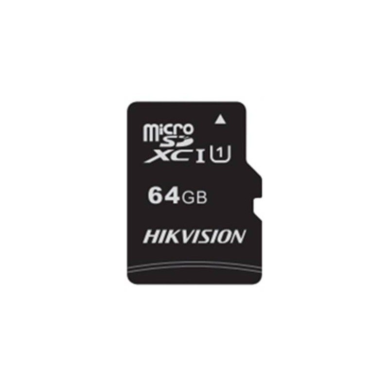 MEMORIA FLASH HIKVISION HS-TF-C1, 64GB MICROSDXC CLASE 10, HS-TF-C1/64G