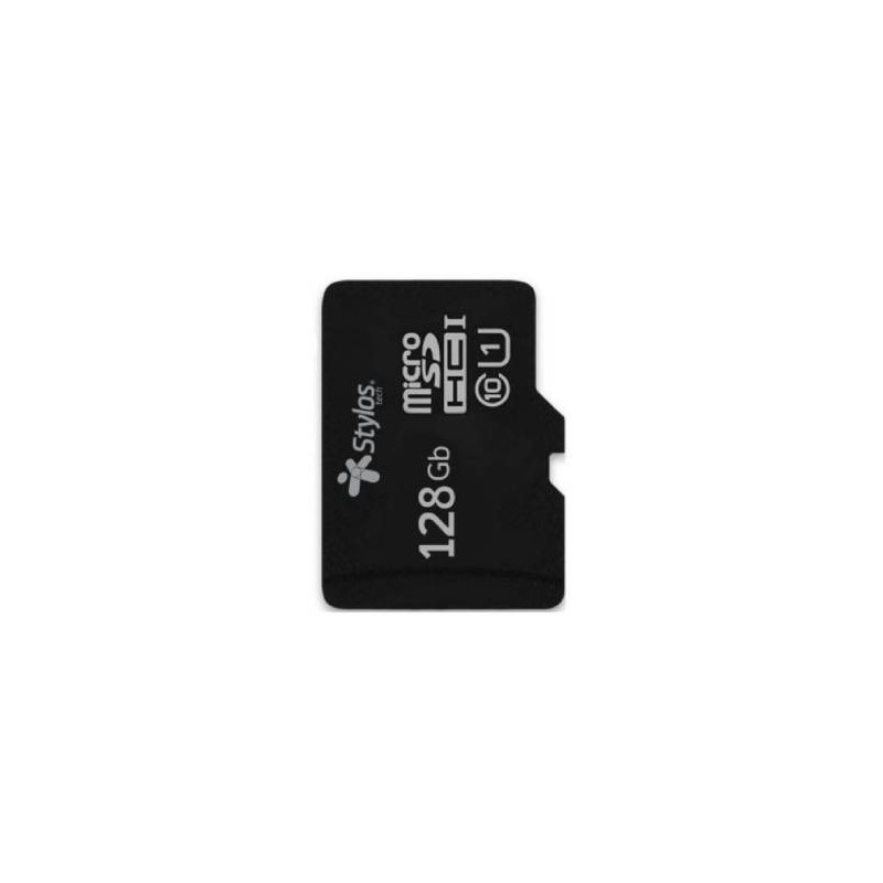 MEMORIA FLASH STYLOS, MICRO SD, 128GB, CLASE 10, STMSD28B