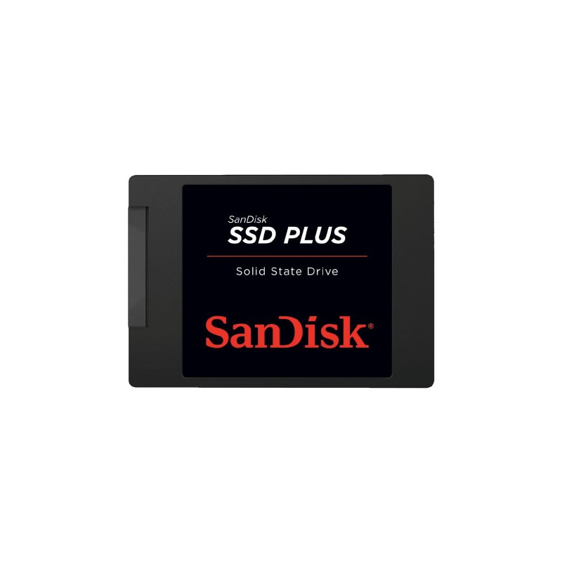 UNIDAD DE ESTADO SOLIDO SSD SANDISK PLUS, 1TB, SATA III, 2.5”, 7MM, SDSSDA-1T00-G27