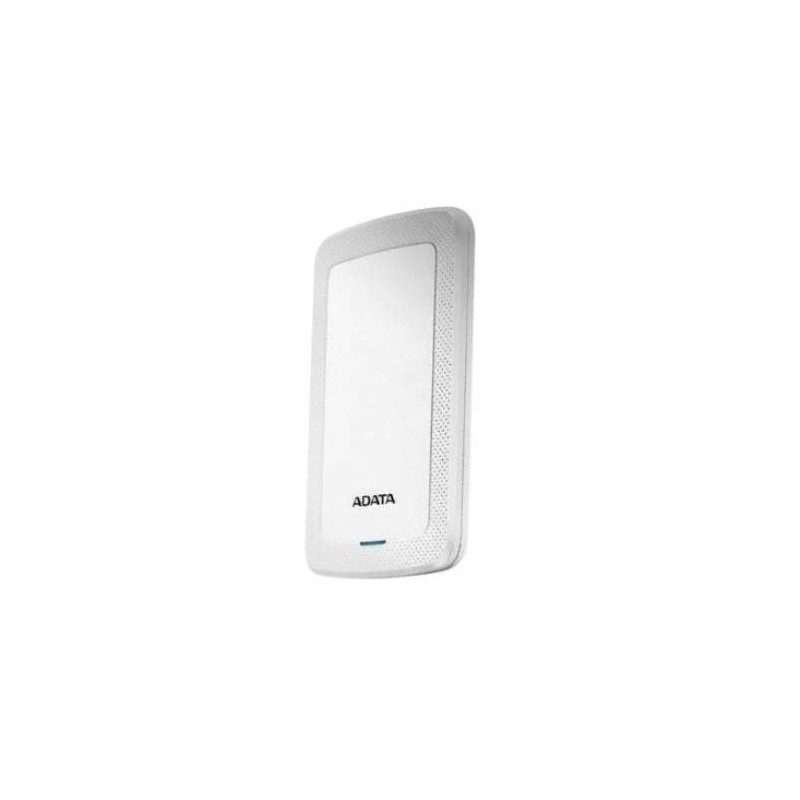 DISCO DURO EXTERNO ADATA HV300 2.5”, 2TB, USB 3.1, BLANCO – PARA MAC/PC, AHV300-2TU31-CWH