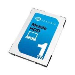 DISCO DURO INTERNO SEAGATE MOBILE 2.5”, 1TB, SATA, 6 GBIT/S, 5400RPM, 128MB CACHE, ST1000LM035