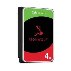 DISCO DURO PARA NAS SEAGATE IRONWOLF 3.5” DE 1 A 8 BAHÍAS, 4TB, SATA III, 6 GBIT/S, 5400RPM, 256MB CACHE, ST4000VN006