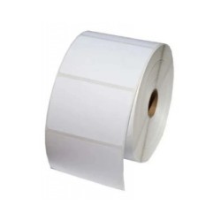 ETIQUETA TRANSFERENCIA TÉRMICA PCM, 4? X 4?, CAJA CON 4 ROLLOS,  BLANCO, 50000B0031B