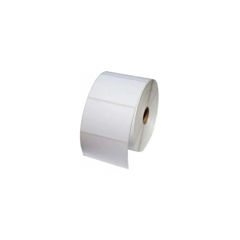 ETIQUETA TRANSFERENCIA TÉRMICA PCM, 4? X 4?, CAJA CON 4 ROLLOS,  BLANCO, 50000B0031B