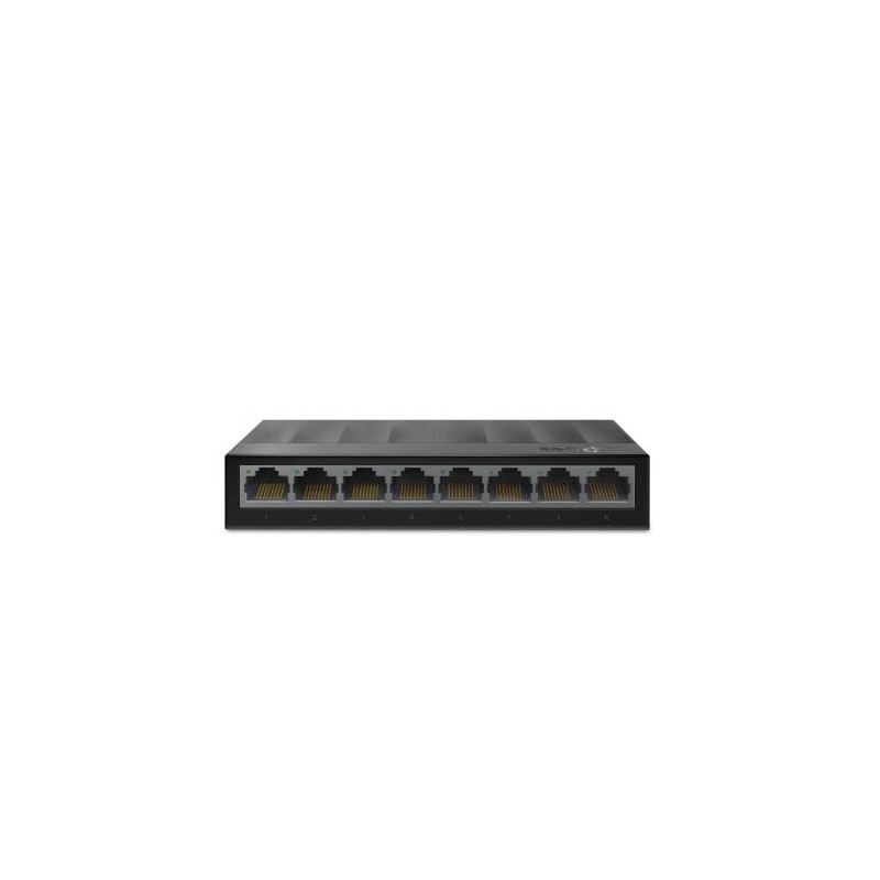SWITCH TP-LINK GIGABIT ETHERNET LS1008G, 8 PUERTOS 10/100/1000MBPS, 16 GBIT/S, 4000 ENTRADAS