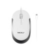 RATÓN USB C MACALLY CON CABLE PARA MAC Y WINDOWS, 3 BOTONES, RUEDA DE DESPLAZAMIENTO, AMBIDIESTRO, SENSOR ÓPTICO, INTERRUPTOR DP