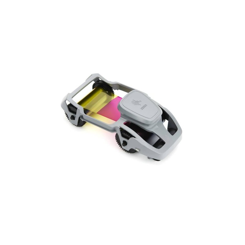 CINTA ZEBRA RIBBON COLOR YMCKO, 200 IMPRESIONES, PARA ZC100/ZC300, 800300-350LA