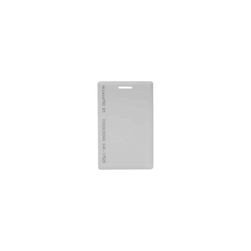 ACCESSPRO TARJETA DE PROXIMIDAD ACCESS-PROX-CARD, 5.4 X 8.5CM, BLANCO