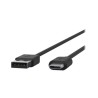 LINKEDPRO CABLE USB TIPO A MACHO – USB TIPO C MACHO, 1 METRO, NEGRO