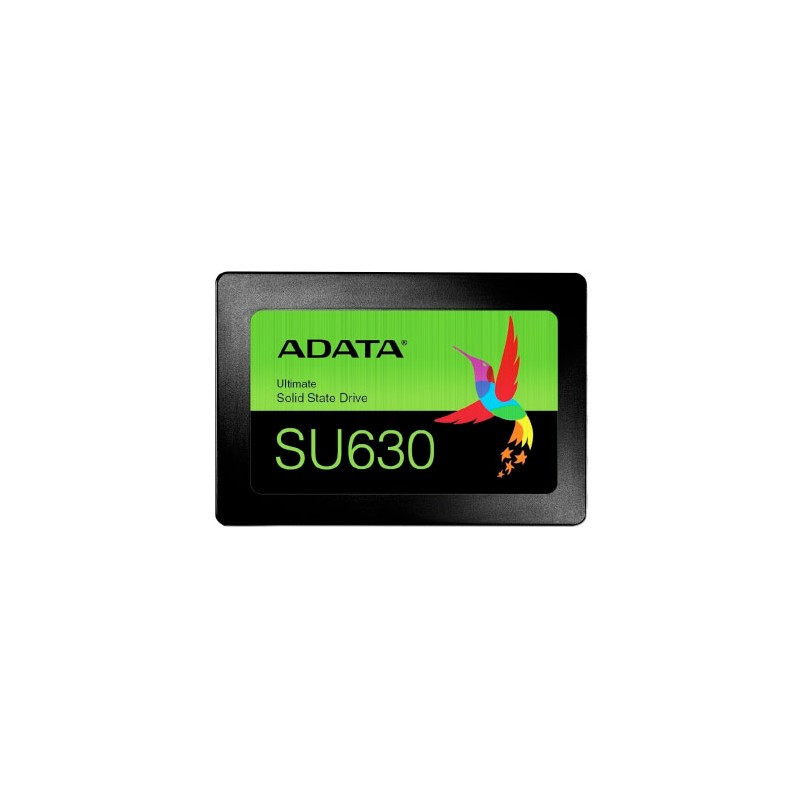 UNIDAD DE ESTADO SOLIDO SSD ADATA SU630 960GB 2.5 SATA3 7MM LECT.520/ESCR.450MBS SIN BRACKET PC LAPTOP