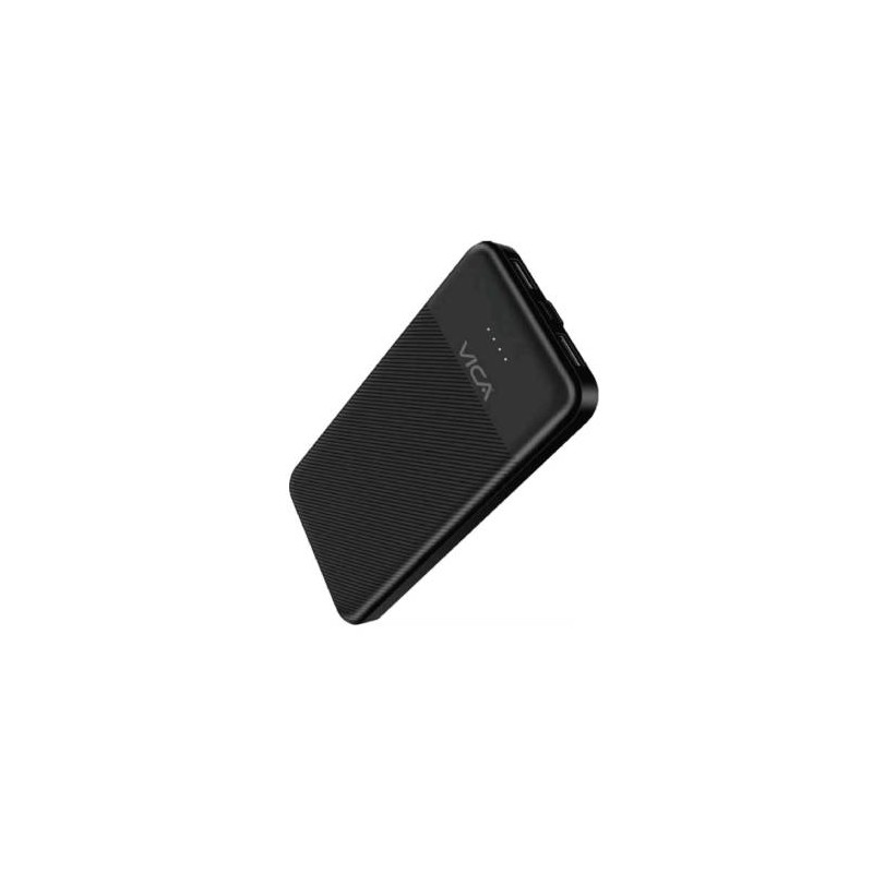 CARGADOR PORTÁTIL VICA POWER BANK, 10000MAH, NEGRO, VICA-POWERBANK