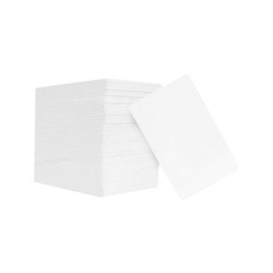 TARJETAS IMPRIMIBLES DE PVC ACCESSPRO, 5.39 X 8.57CM, BLANCO – 100 PIEZAS, ACCESSCARDPVC