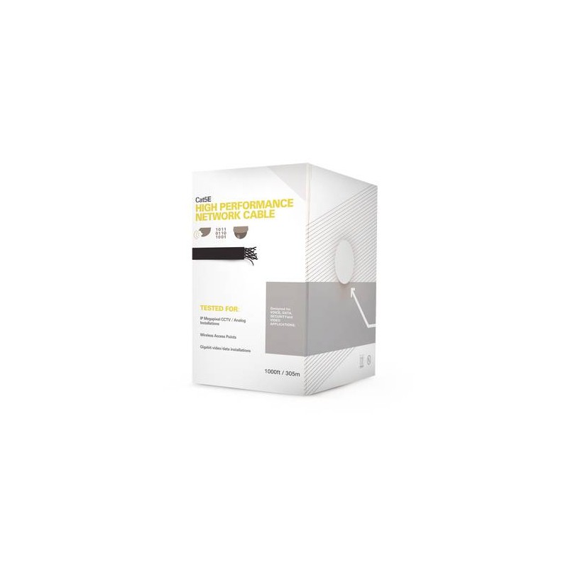 BOBINA DE CABLE LINKEDPRO CAT5E UTP, 305 METROS, GRIS, EP-CAT-5E-V2