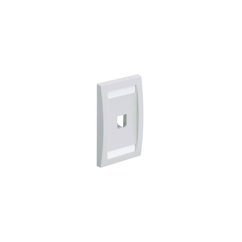 PANDUIT FACEPLATE EJECUTIVA PARA MÓDULO MINI-COM, 1 PUERTO, BLANCO, CFPE1WHY