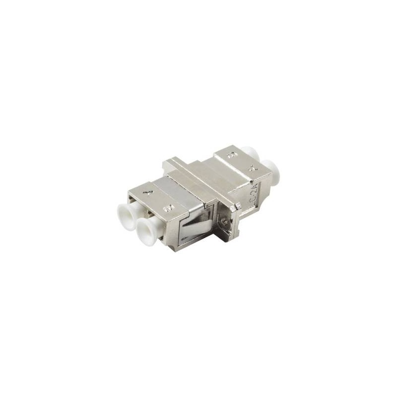 LINKEDPRO MÓDULO ACOPLADOR DE FIBRA ÓPTICA MULTIMODO LC/LC, PLATA, LP-FOAD-6138