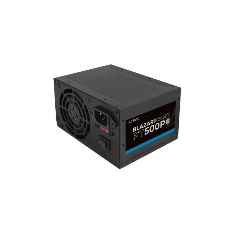 FUENTE DE PODER ACTECK AC-938143, 24-PIN ATX, 80MM, 500W, AC-938143